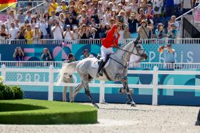 Olympiasieger Christian Kukuk und Checker                              Foto: Lafrentz