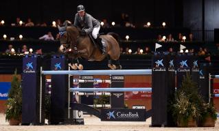 Foto: Facebook / FEI Jumping || Luger und Cool Feeling wurden Dritte im Weltcupspringen von La Coruna