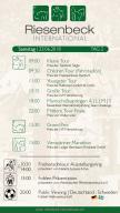 Zeitplan Samstag