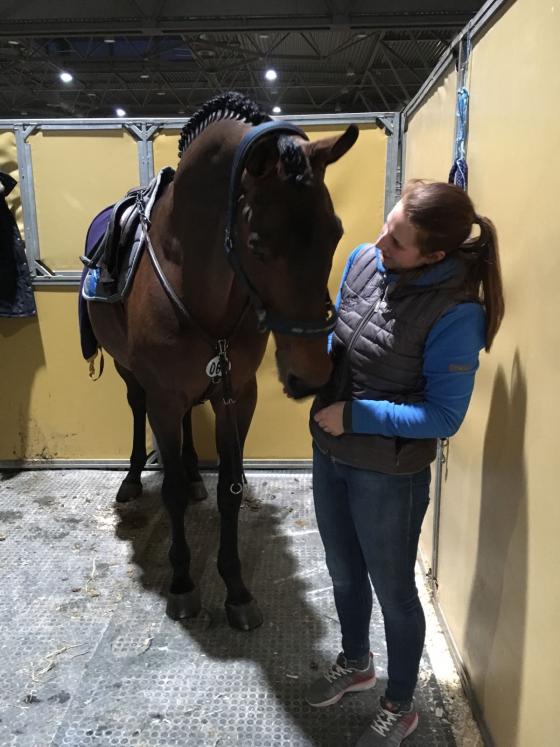 Chaman mit seiner Pflegerin Johanna