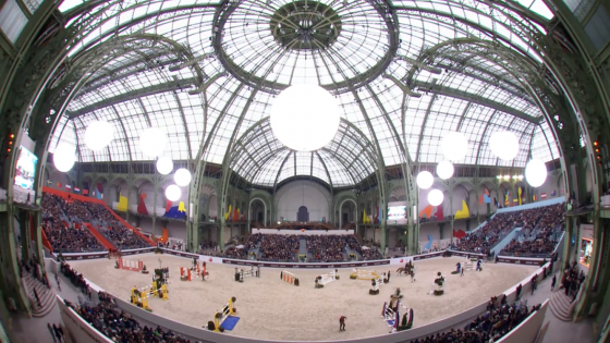 Springsport auf höchstem Niveau unter der Kuppel des Grand Palais