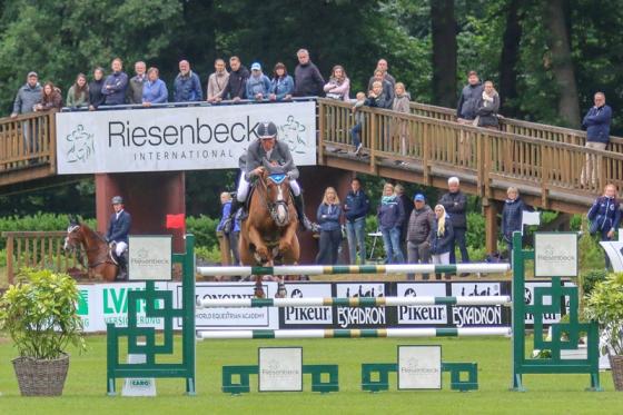 Ludger und Lasse wurden Dritte im Großen Preis von Surenburg - in Memoriam Baron Constantin Heereman